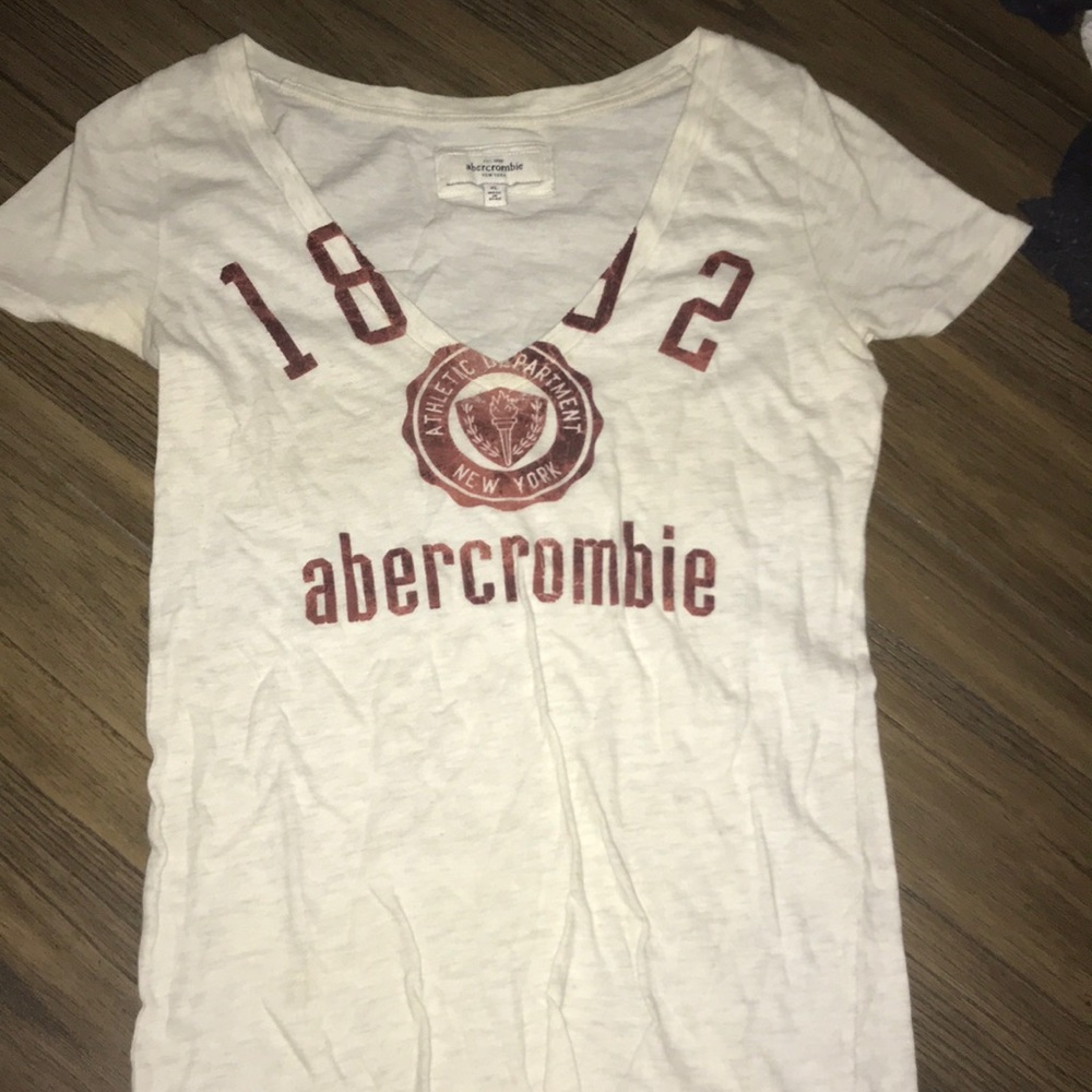 Abercrombie kids v-neck tee shirt